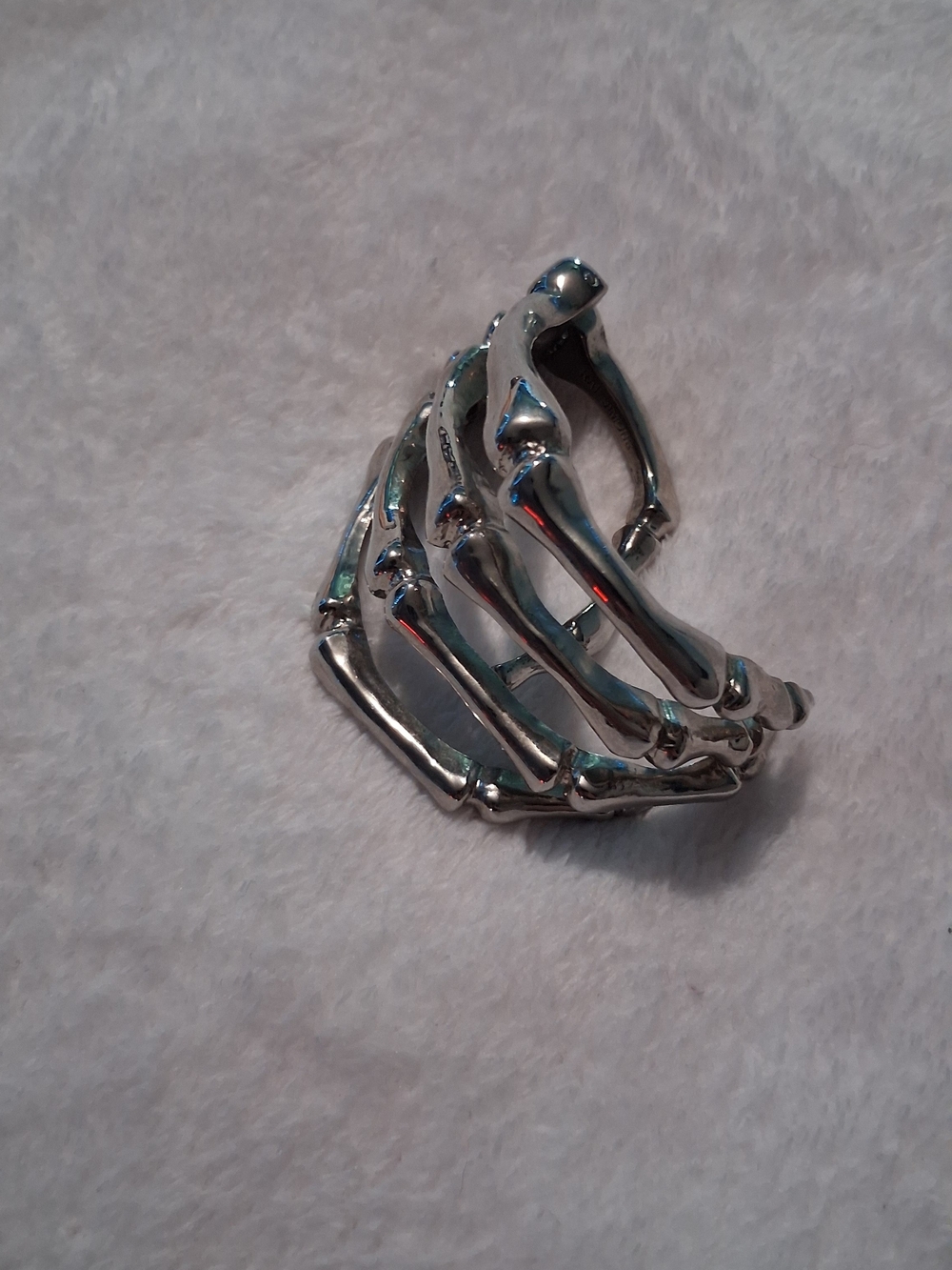 Raf Simons Silver Skeleton Braclet